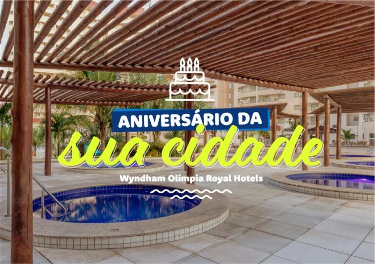 No aniversário de sua cidade, você ganha presente!